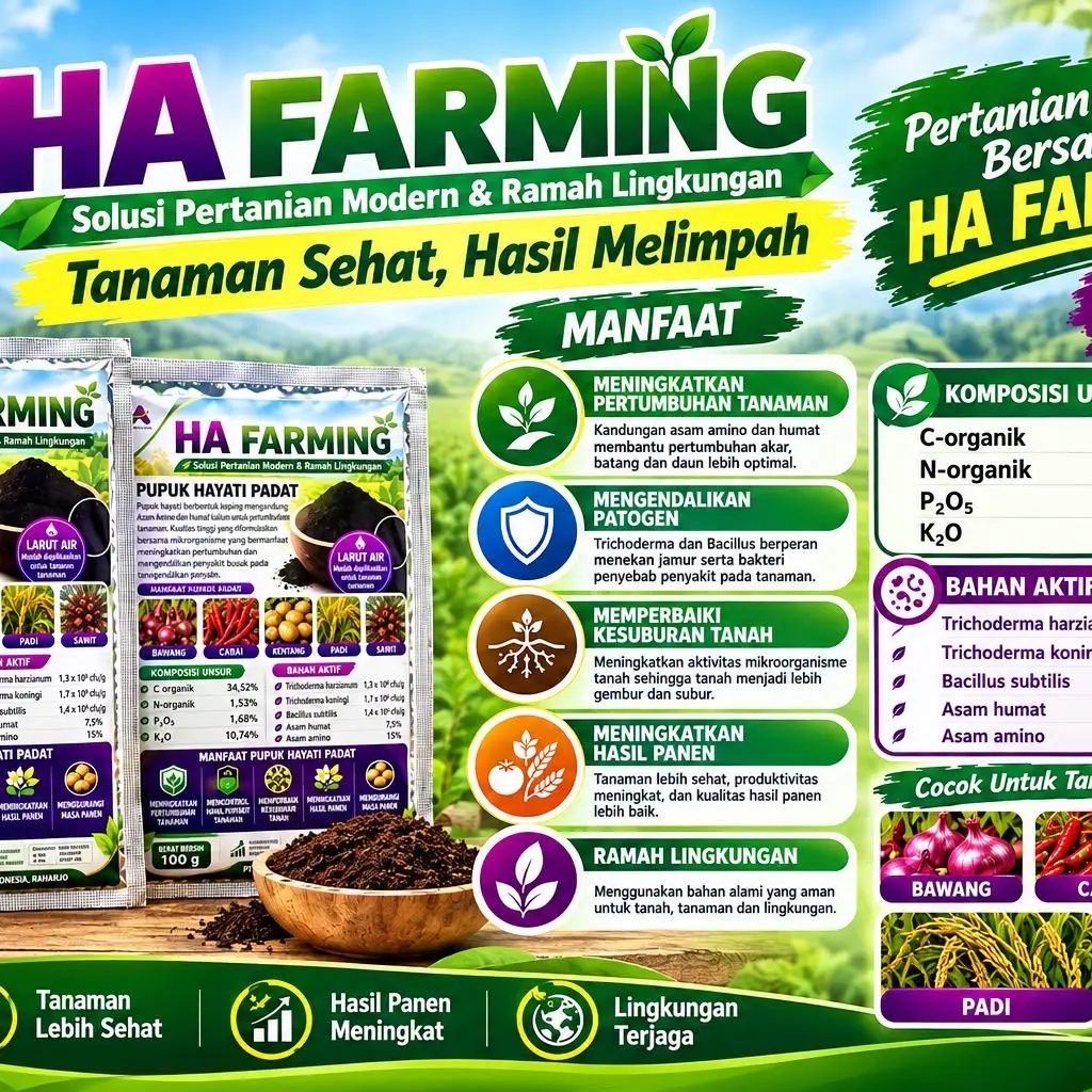 HA FARMING/2Pcs