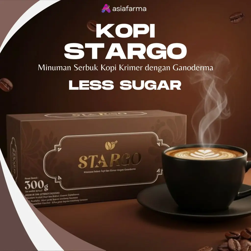 Kopi Ganoderma Stargo No Sugar 1box isi 20pcs  