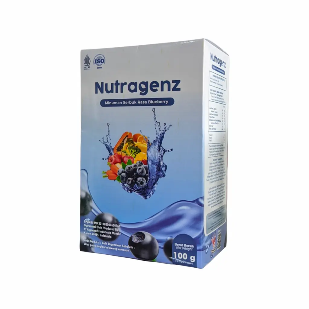 NUTRAGENZ Minuman Serbuk Rasa Blueberry 100gr