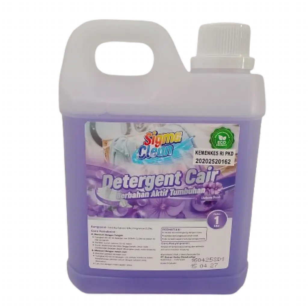 (Non ECO) SIGMA CLEAN - Deterjen Cair 1 Liter