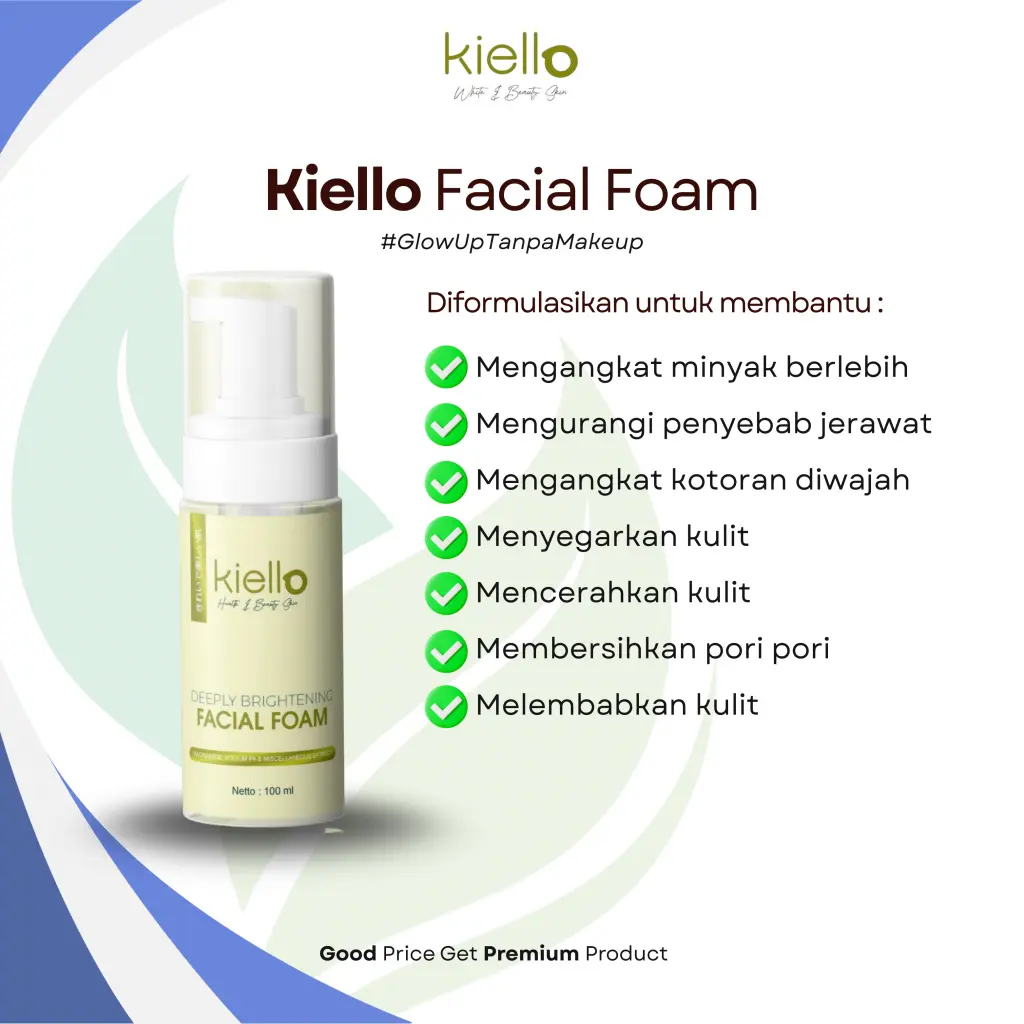 PAKET PREMIUM KIELLO WHITENING GLOW Free Parfum