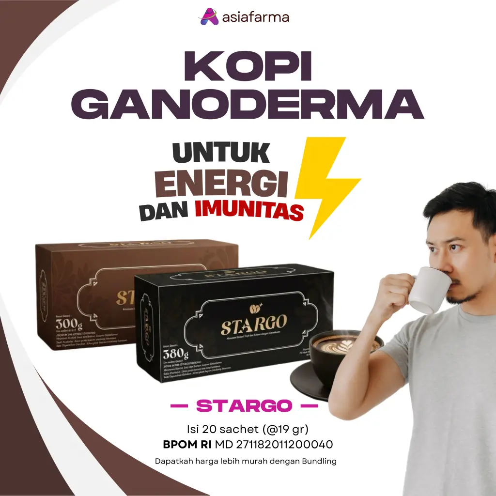 (Bundling) 2pcs Kopi Ganoderma Stargo (Box Hitam & Coklat)